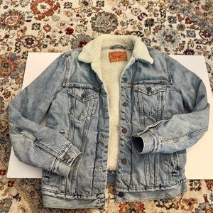 Levi's Denim Jacket with Sherpa Lining
